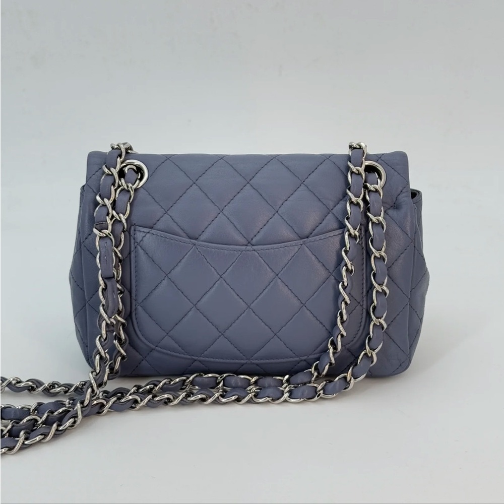 Chanel Mini Rectangular Bag In Lavender Lambskin - image 3